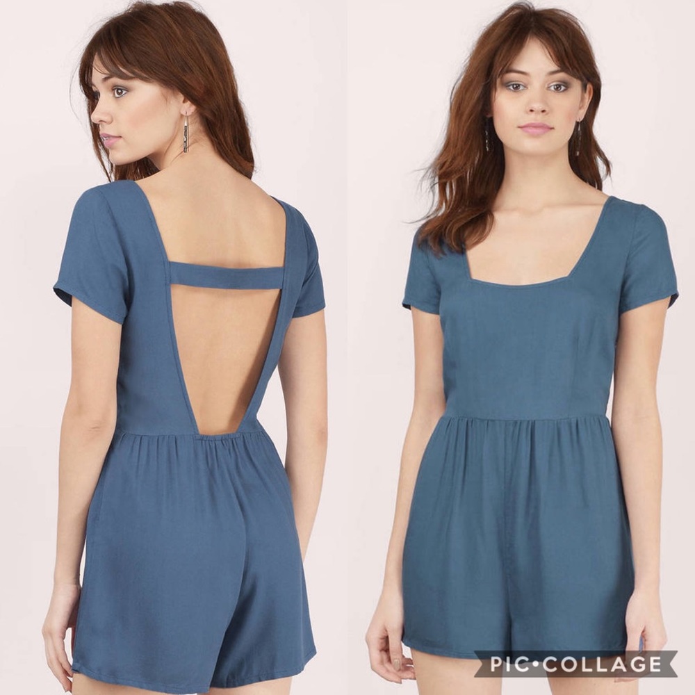 NWT Free Soul Open Back Romper